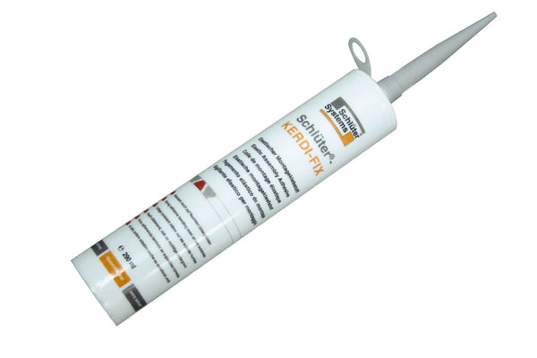 Kerdi-fix scellant polymere de silicone tube 290ml blanc schluter