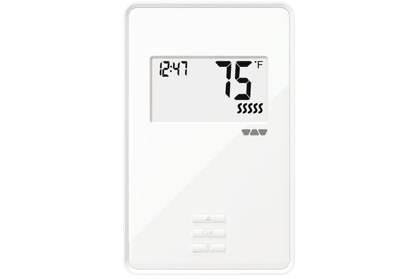 Ditra-heat-e-r thermostat numerique non programmable (sonde incluse) blanc schluter