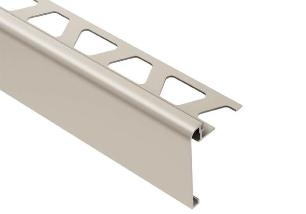 Rondec-step aluminium nickel anodise mat 39mm 1-1/2 10mm schluter
