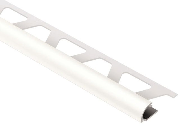 Rondec aluminium colore blanc 8mm schluter   (voir loc. q100ae)