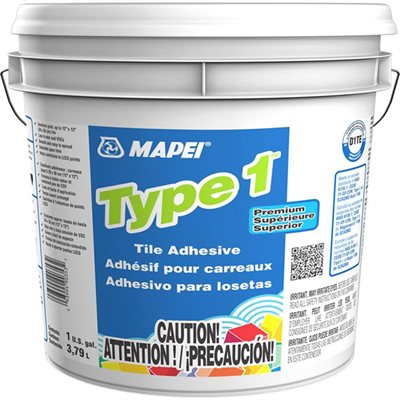 Adhesif mastic type 1 13.23l mapei